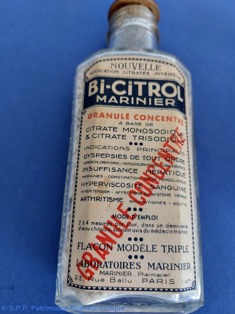 science pharmacie bi citrol marinier granule concentre