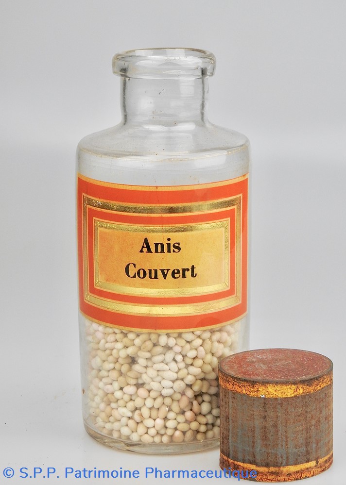 science flacon en verre petit modele pharmacie ravasse