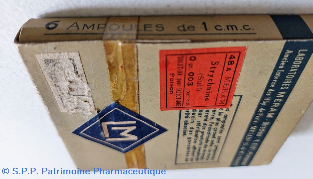 science pharmacie strychnine 48 a 6 ampoules meram