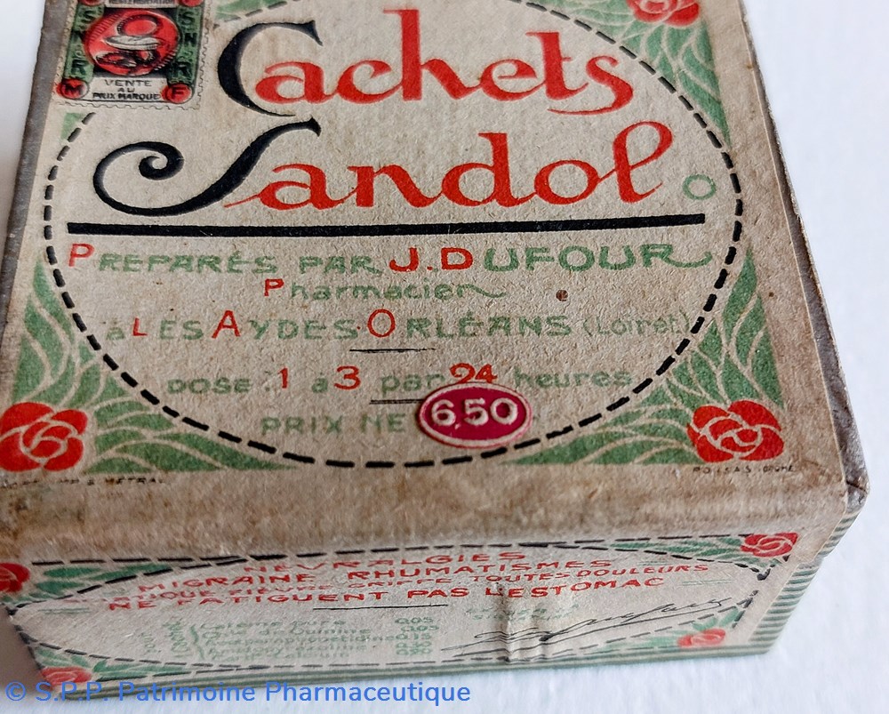 SANDOL (Cachets) 7 science sandol cachets