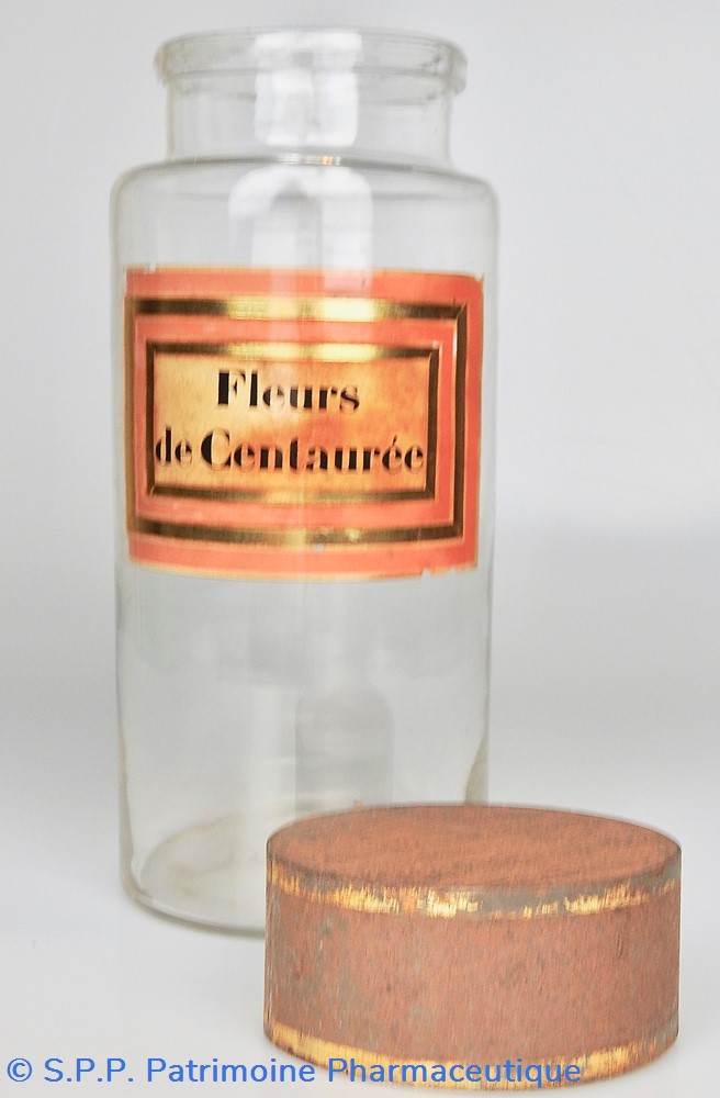 Flacon en verre Herboristerie très grand modèle Pharmacie RAVASSE 3 science flacon en verre herboristerie tres grand modele pharmacie ravasse
