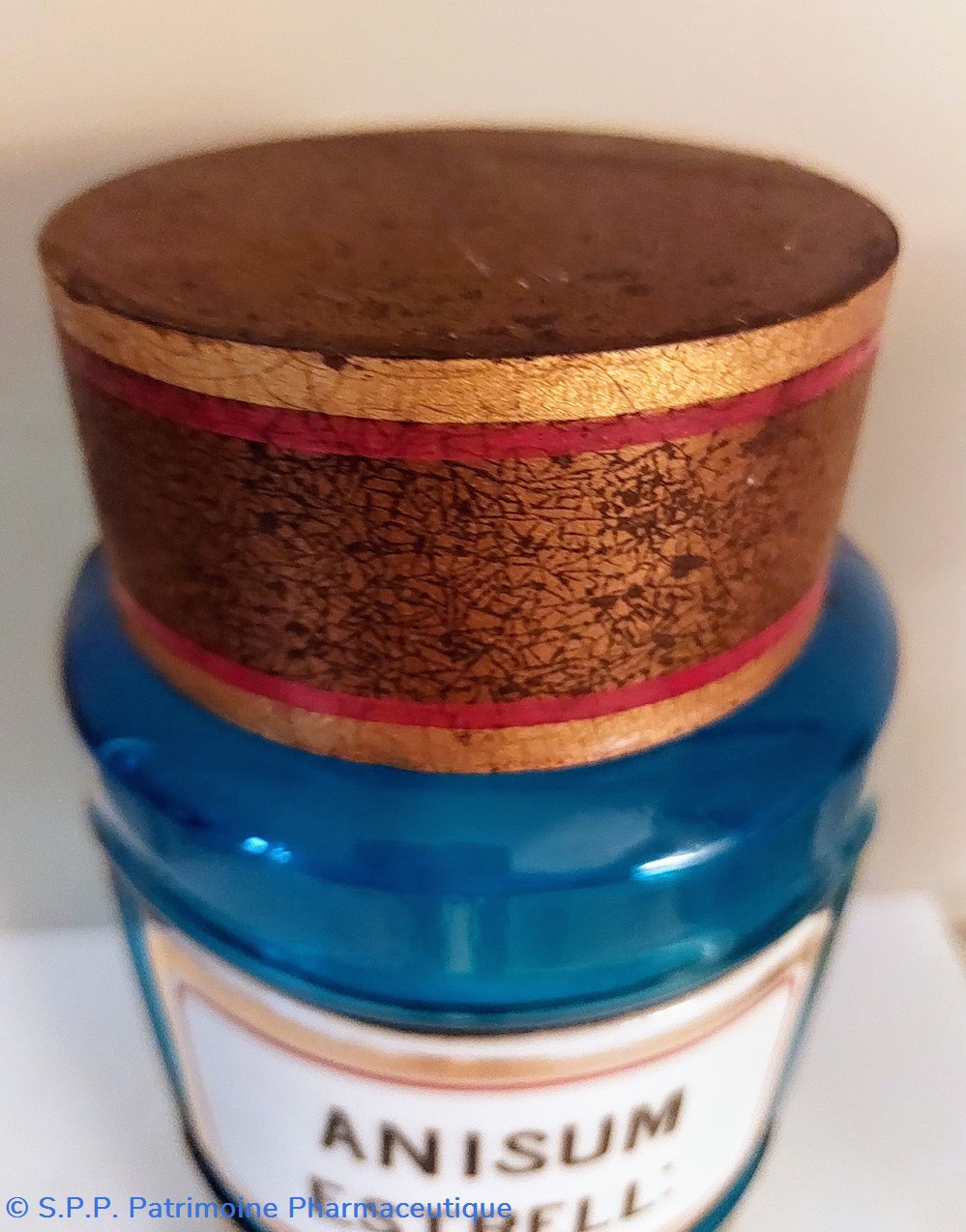 Pot de Pharmacie en verre bleu Anisum Estrell: 6 science pot de pharmacie en verre bleu anisum estrell