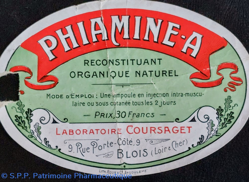 documents anciens phie coursaget etiquettes de pharmacie