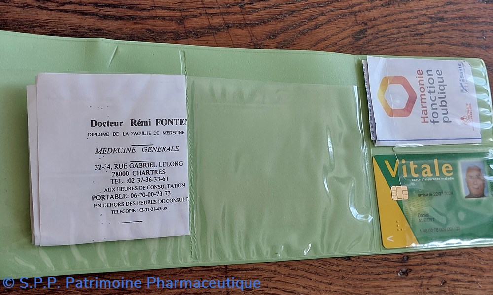 objets publicitaires porte documents medicaux pharmacie chartres
