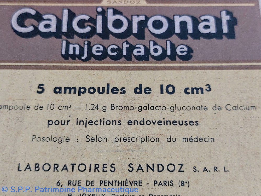 science pharmacie calcibronat injectable 5 ampoules