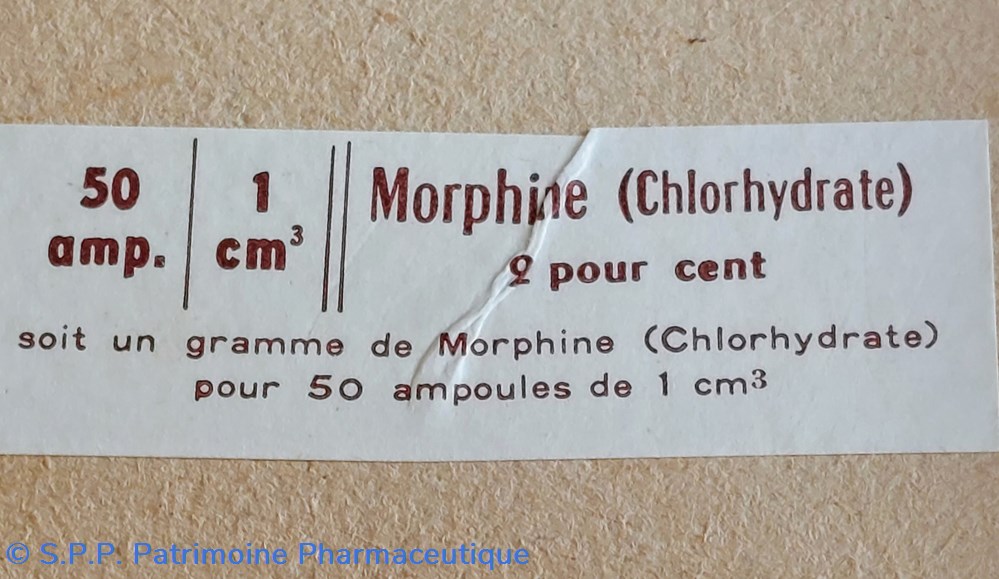science pharmacie morphine chlorhydrate 2 50 ampoules