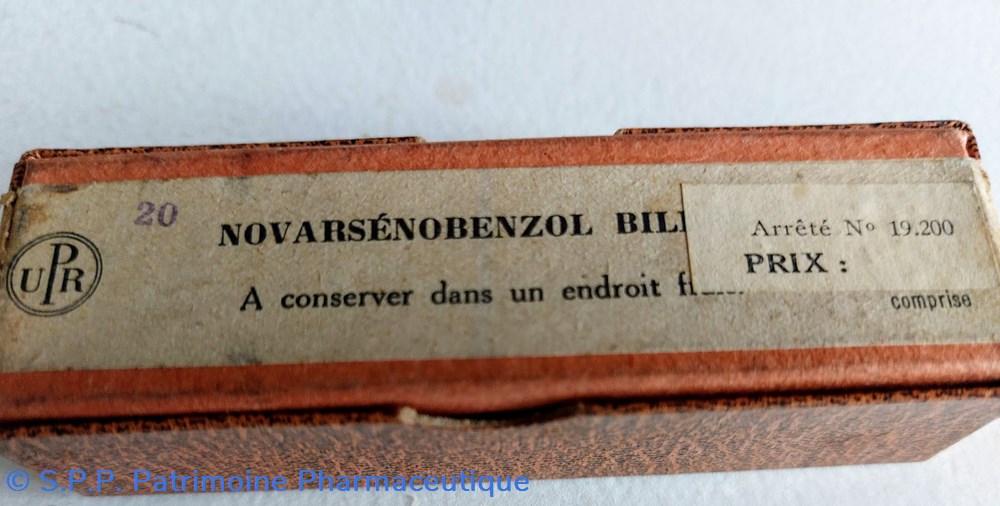 NOVARSENOBENZOL ", BILLON" 5 science novarsenobenzol billon