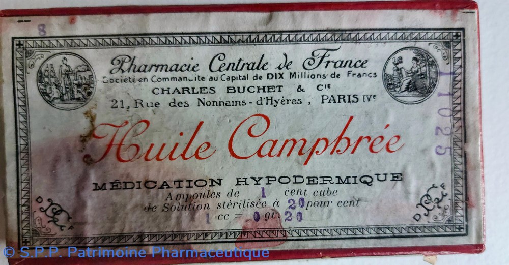 HUILE CAMPHRÉE ( Ampoules) science huile camphree ampoules