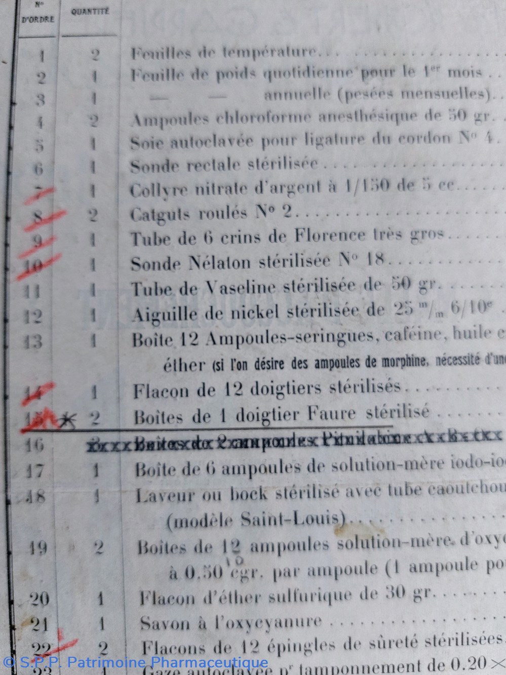 Liste D'INVENTAIRE de Pharmacie 57 références 2 documents anciens liste inventaire de pharmacie 57 references