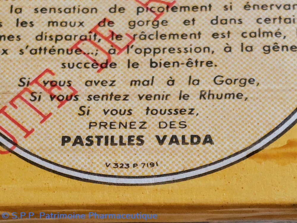 PASTILLES VALDA ( Boite de recharge) 6 science pastilles valda boite de recharge