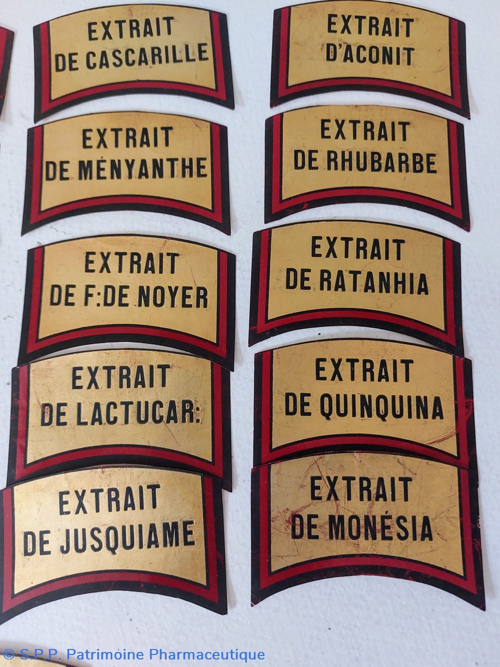 documents anciens etiquettes extrait de serie de 21 extraits