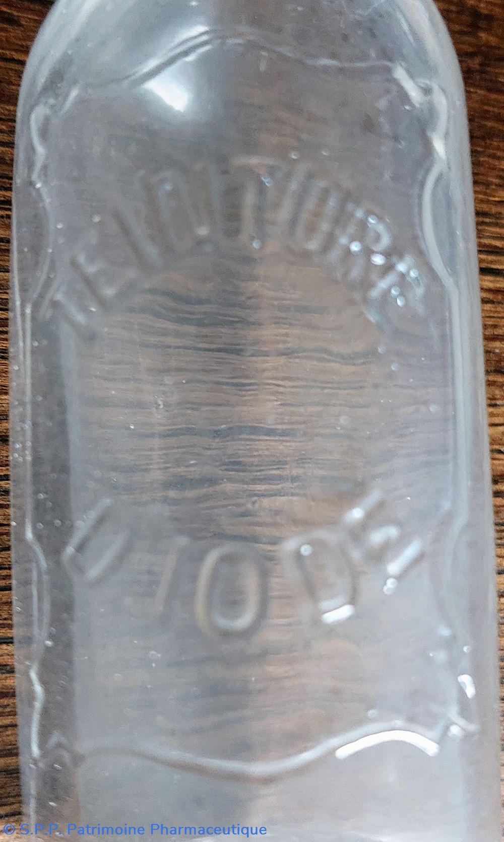 science pharmacie 11 flacon cylindrique teinture iode