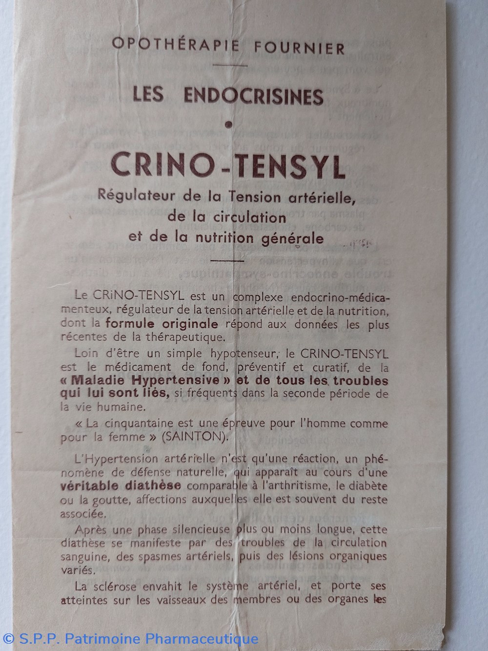 documents anciens crino tensyl info produit