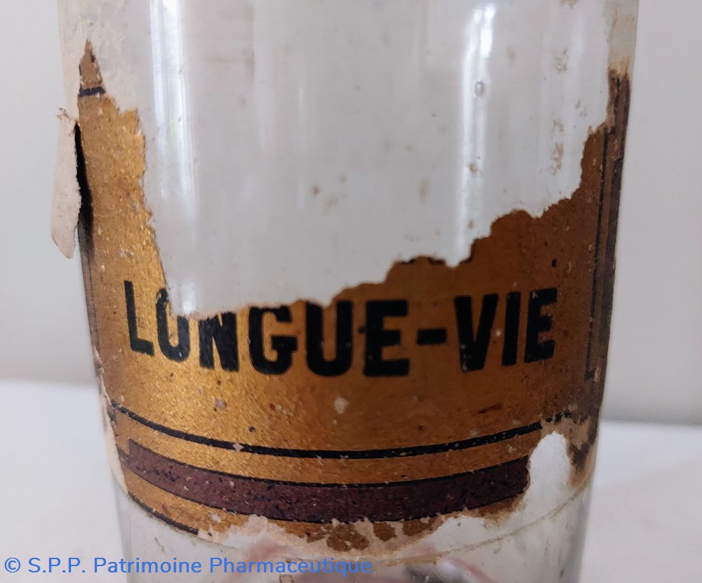 .... LONGUE VIE / Flacon de pharmacie 18 cm 2 science longue vie flacon de pharmacie 18 cm
