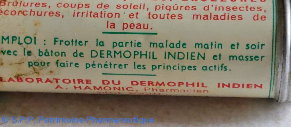 science pharmacie dermophil indien en tube