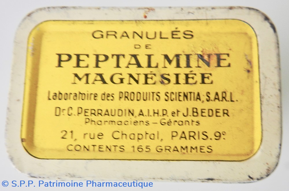 science pharmacie peptalmine magnesiee granules