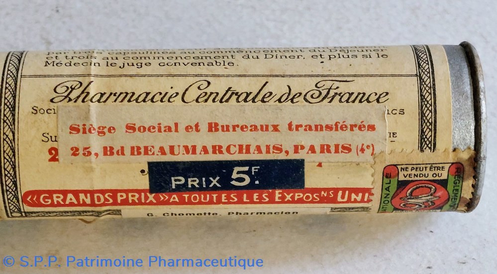 CAPSULINES à la CREOSOTE de goudron de Hêtre. 3 science pharmacie capsulines a la creosote de goudron de hetre