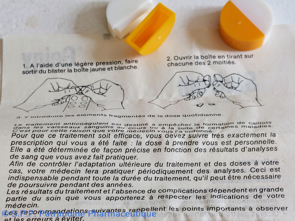 SINTROM Acénocoumarol ( Comprimés) 6 science sintrom acenocoumarol comprimes