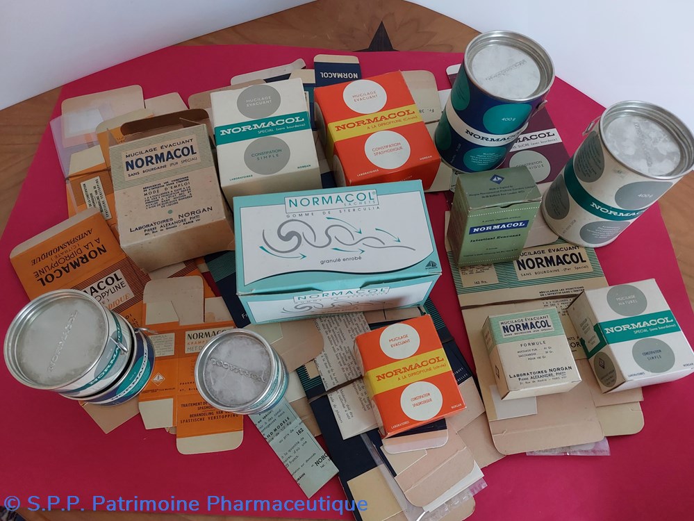 NORMACOL Norgine-Norgan Conditionnements 2 science pharmacie normacol norgine norgan conditionnements
