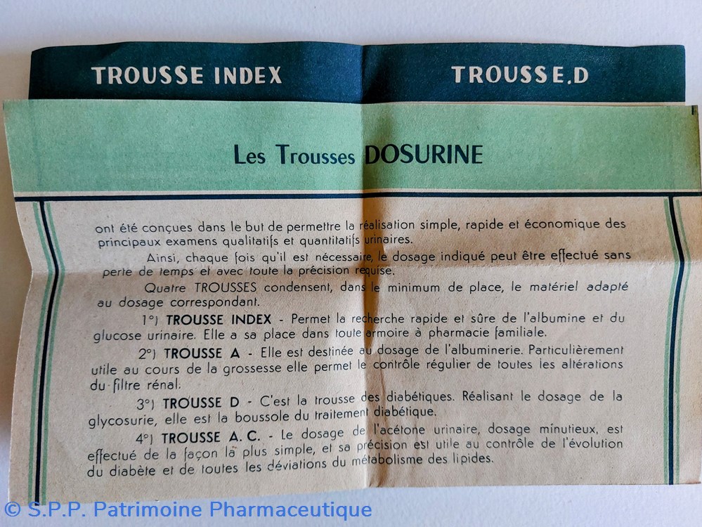 La DOSURINE Trousse D Diabète 5 science pharmacie la dosurine trousse d diabete
