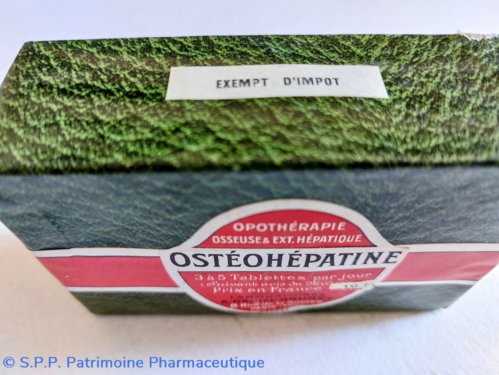 science pharmacie osteohepatine tablettes