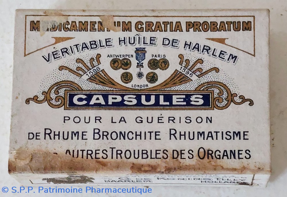 HUILE DE HARLEM / Capsules ( notice à lire !) science pharmacie huile de harlem capsules notice a lire