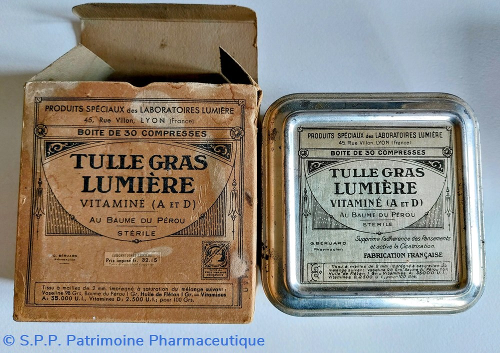 TULLE GRAS LUMIÈRE Vitaminé 7 science tulle gras lumiere vitamine