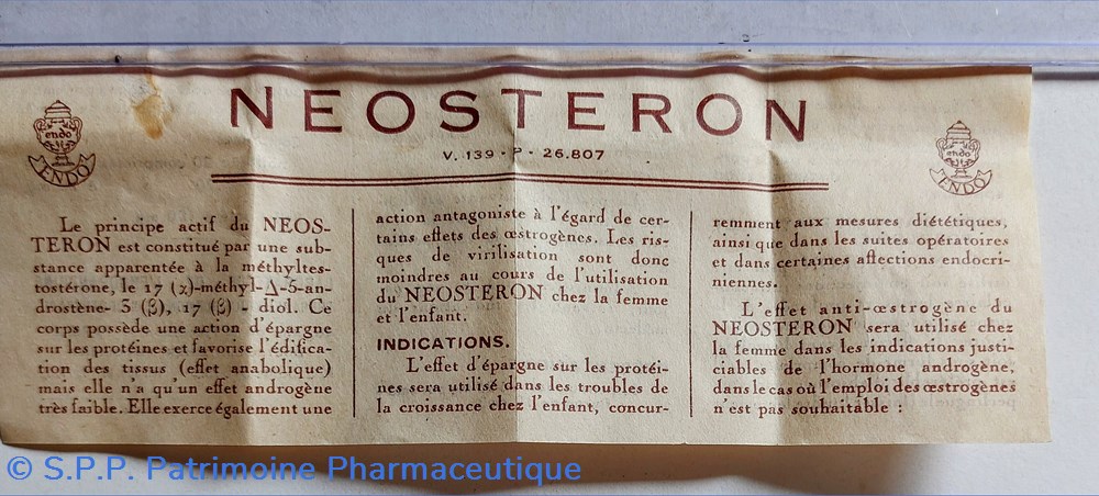 science pharmacie neosteron 20 comprimes 10 mg