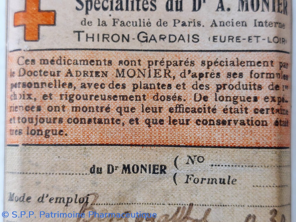 science pharmacie specialite du dr a monier flacon
