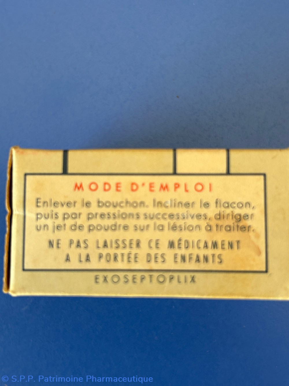 EXOSEPTOPLIX Flacon Poudreur 2 science pharmacie exoseptoplix flacon poudreur