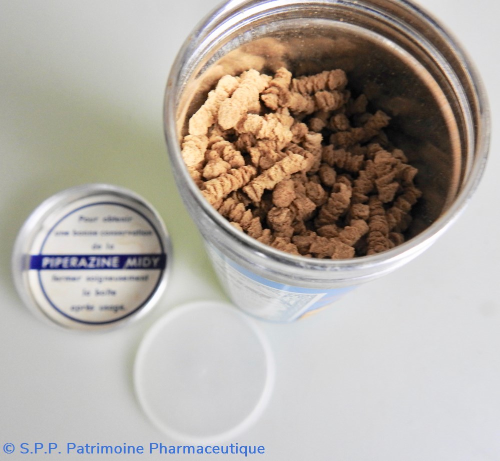 PIPÉRAZINE Midy 5 science pharmacie piperazine midy