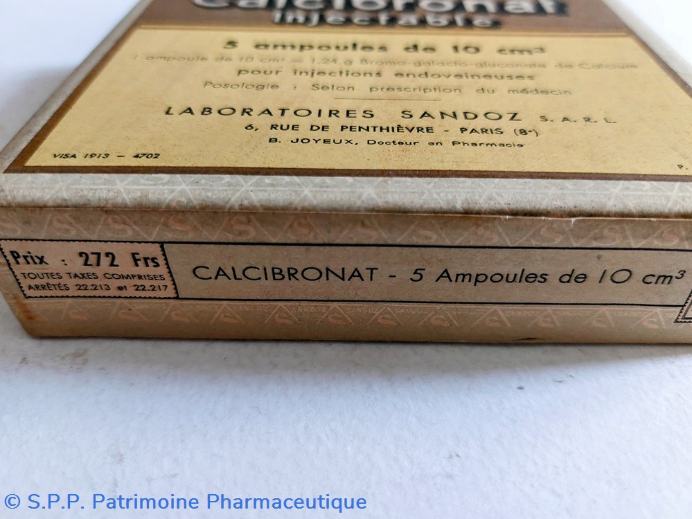 science pharmacie calcibronat injectable 5 ampoules
