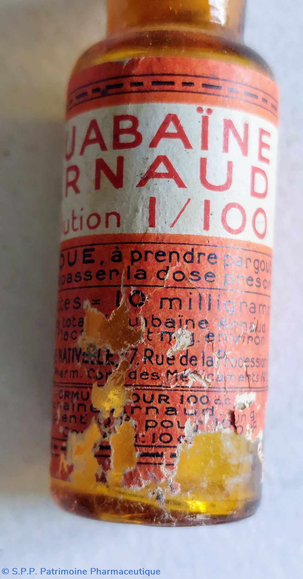 OUABAINE ARNAUD Solution 1/100 3 science pharmacie ouabaine arnaud solution 1 100