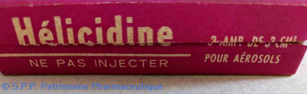science pharmacie helicidine ampoules pour aerosols