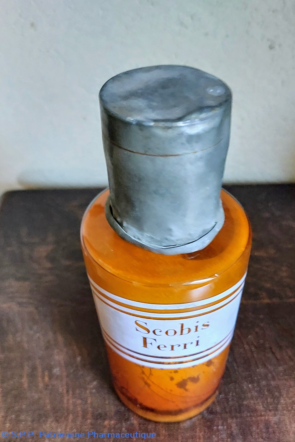 SN - Scobis Ferri bouteille verre ambré 6 science pharmacie sn scobis ferri bouteille verre ambre