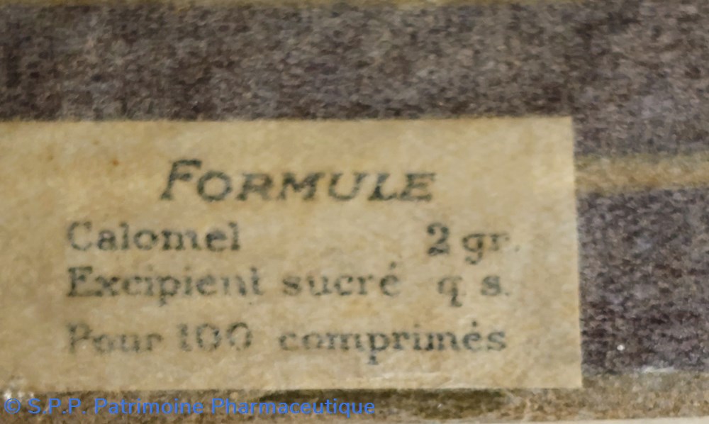 CALOMEL Comprimés VICARIO 3 science calomel comprimes vicario