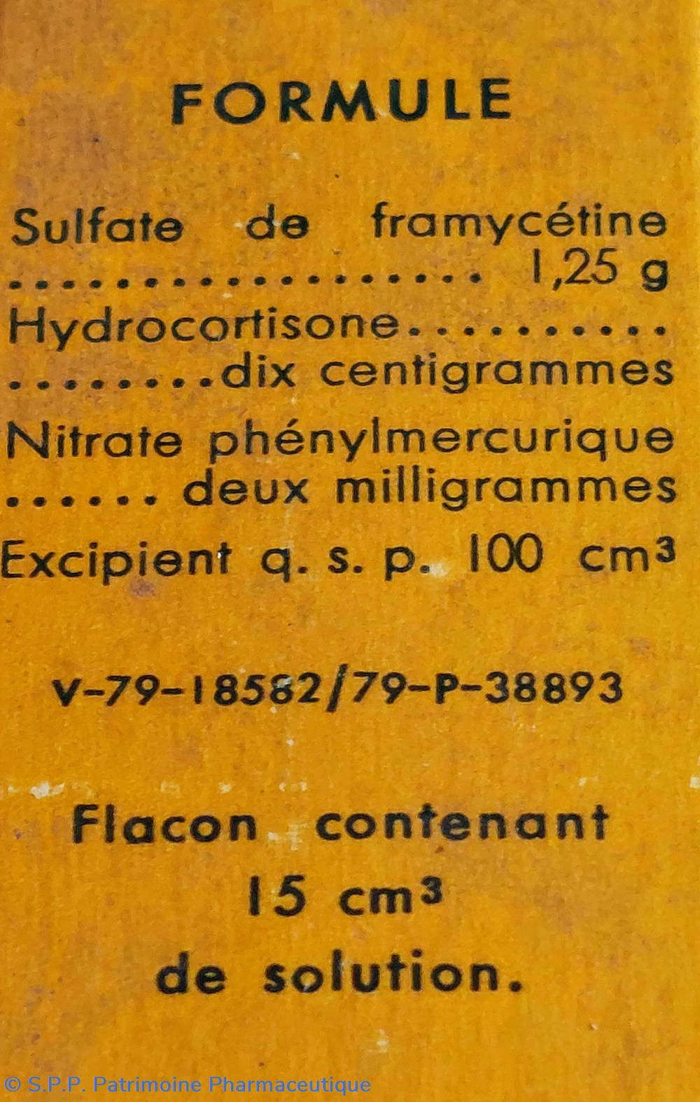 SOFRAMYCINE HYDROCORTISONE 15 CC 6 science pharmacie soframycine hydrocortisone 15 cc