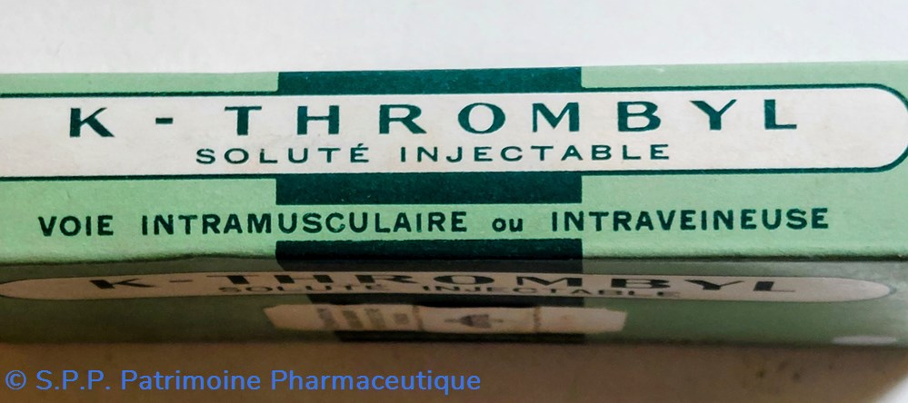 science pharmacie k thrombyl 6 ampoules solute injectable