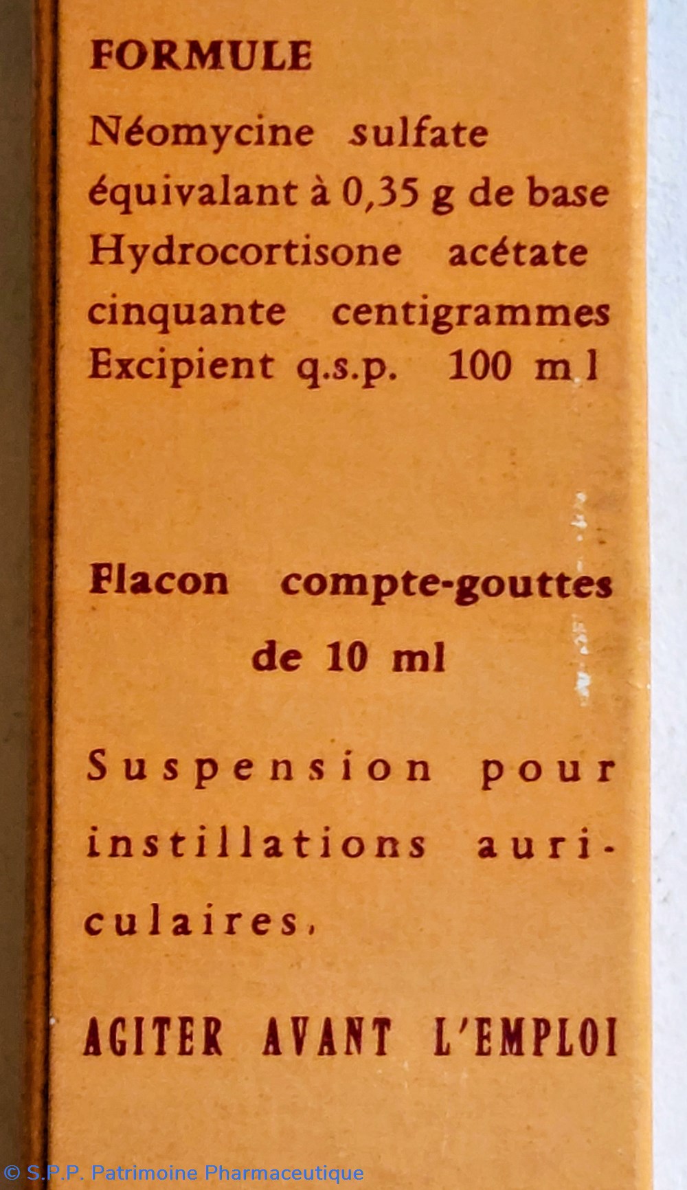 NEOMYCINE HYDROCORTISONE - Gouttes auriculaires 2 science pharmacie neomycine hydrocortisone gouttes auriculaires