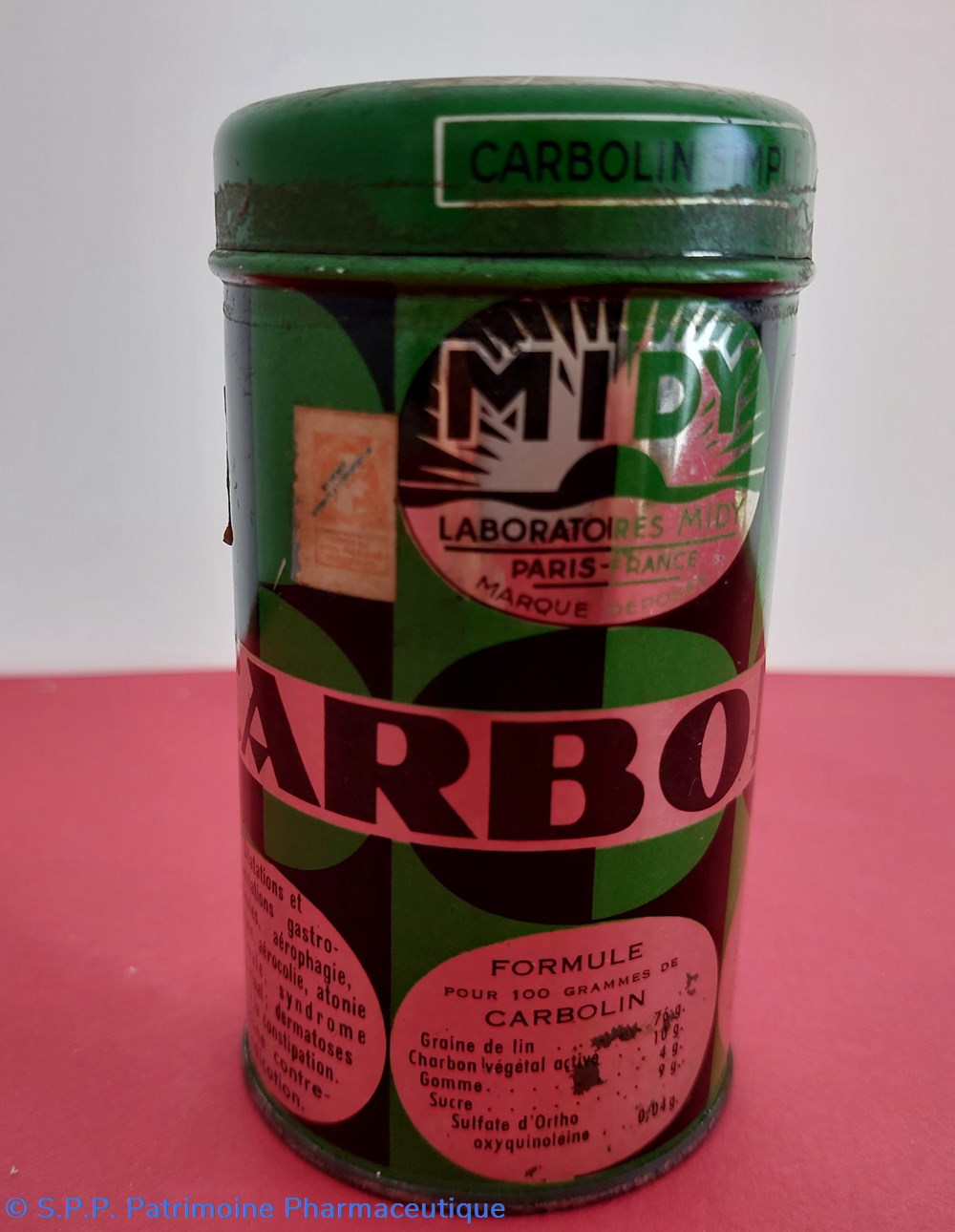science pharmacie carbolin laboratoires midy