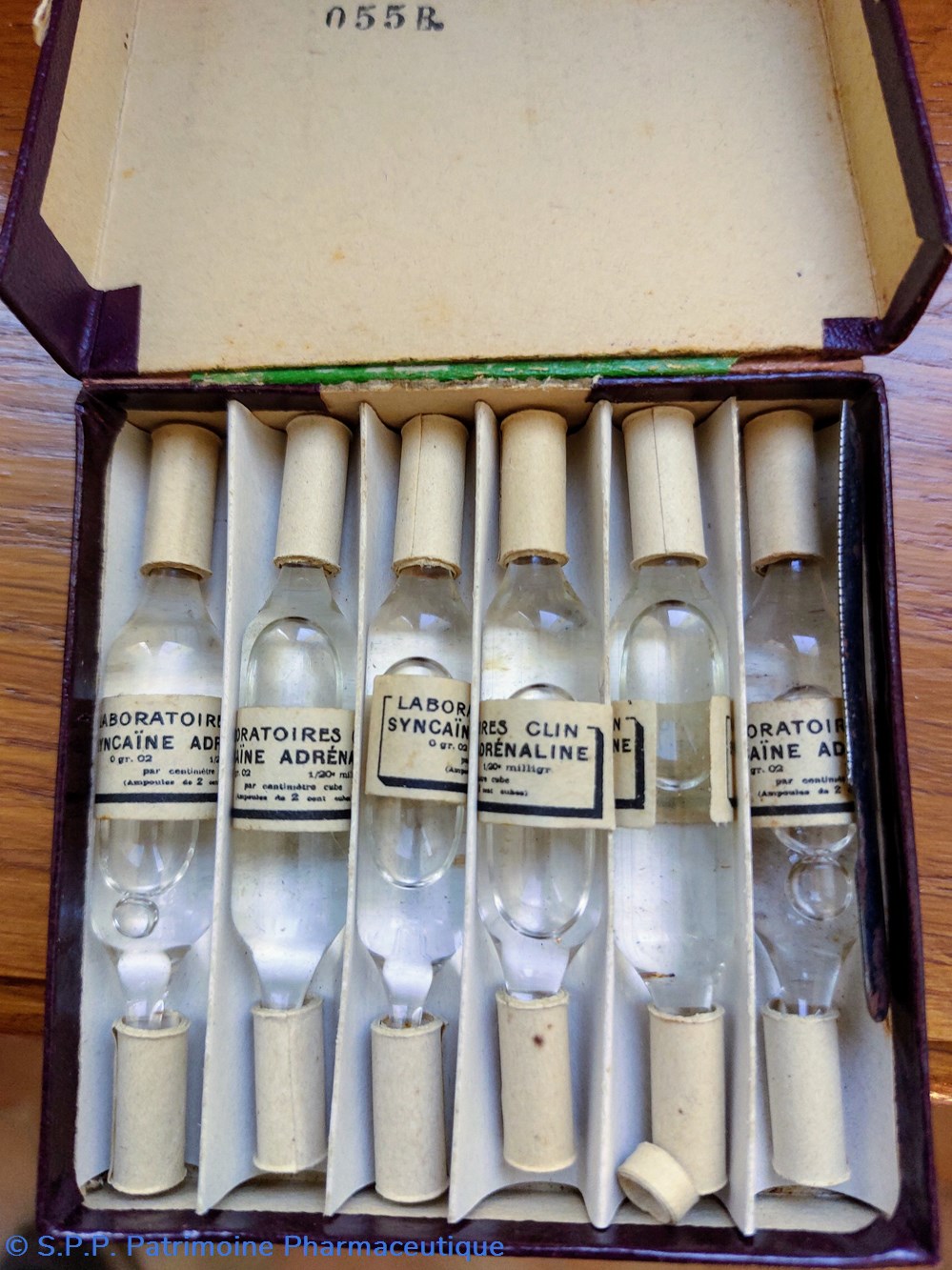 science pharmacie syncaine adrenaline lab clin 6 tubes