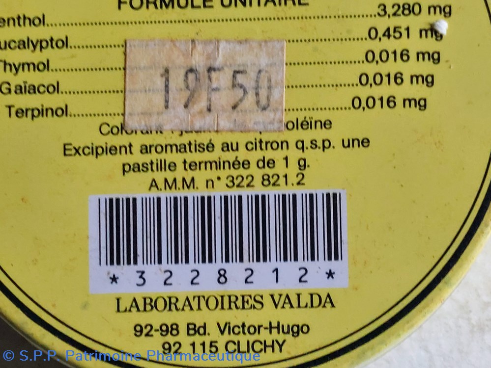 science pharmacie valda pastilles citron