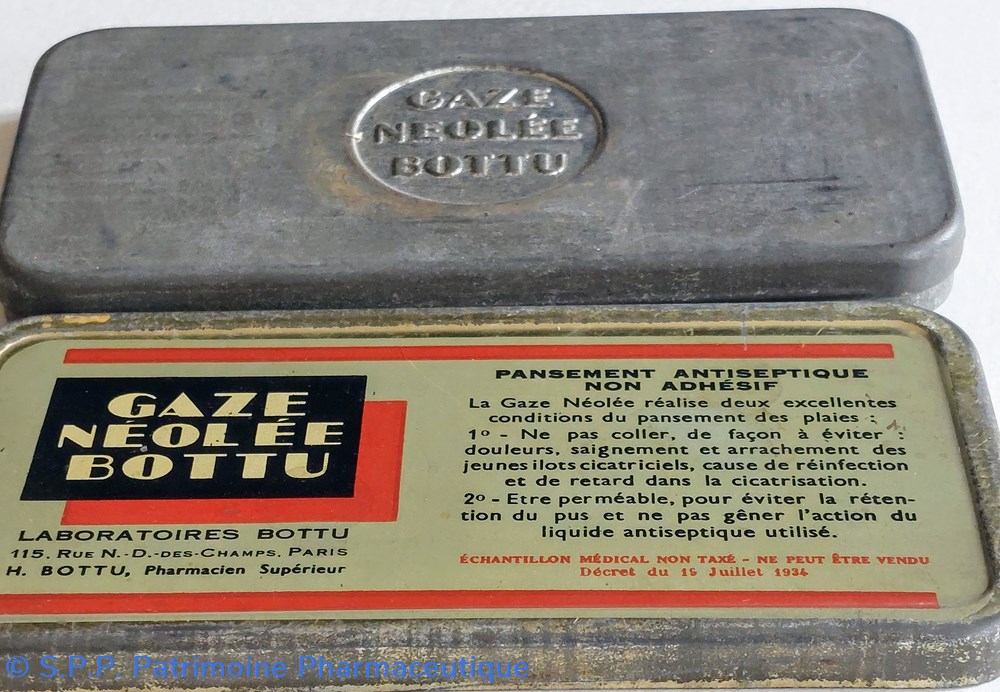 GAZE NEOLEE BOTTU 6 science pharmacie gaze neolee bottu