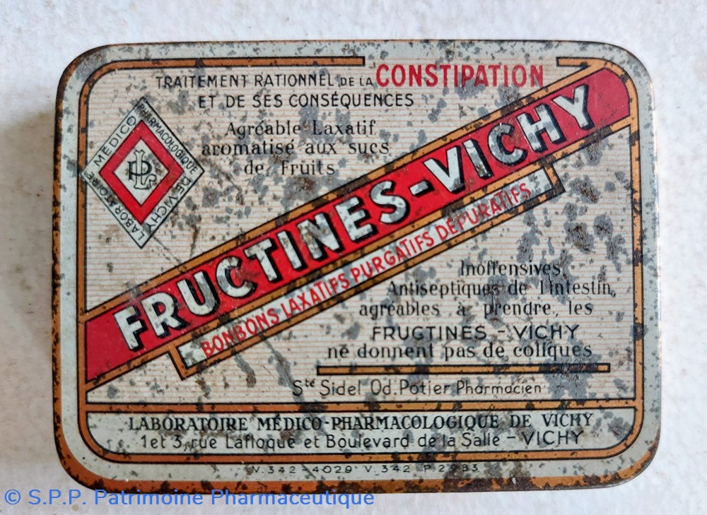 science pharmacie fructines vichy bonbons laxatif