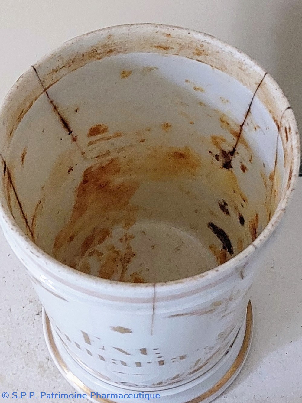 science pharmacie ext fumari pot porcelaine