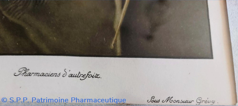 science pharmaciens autrefois sous monsieur grevy