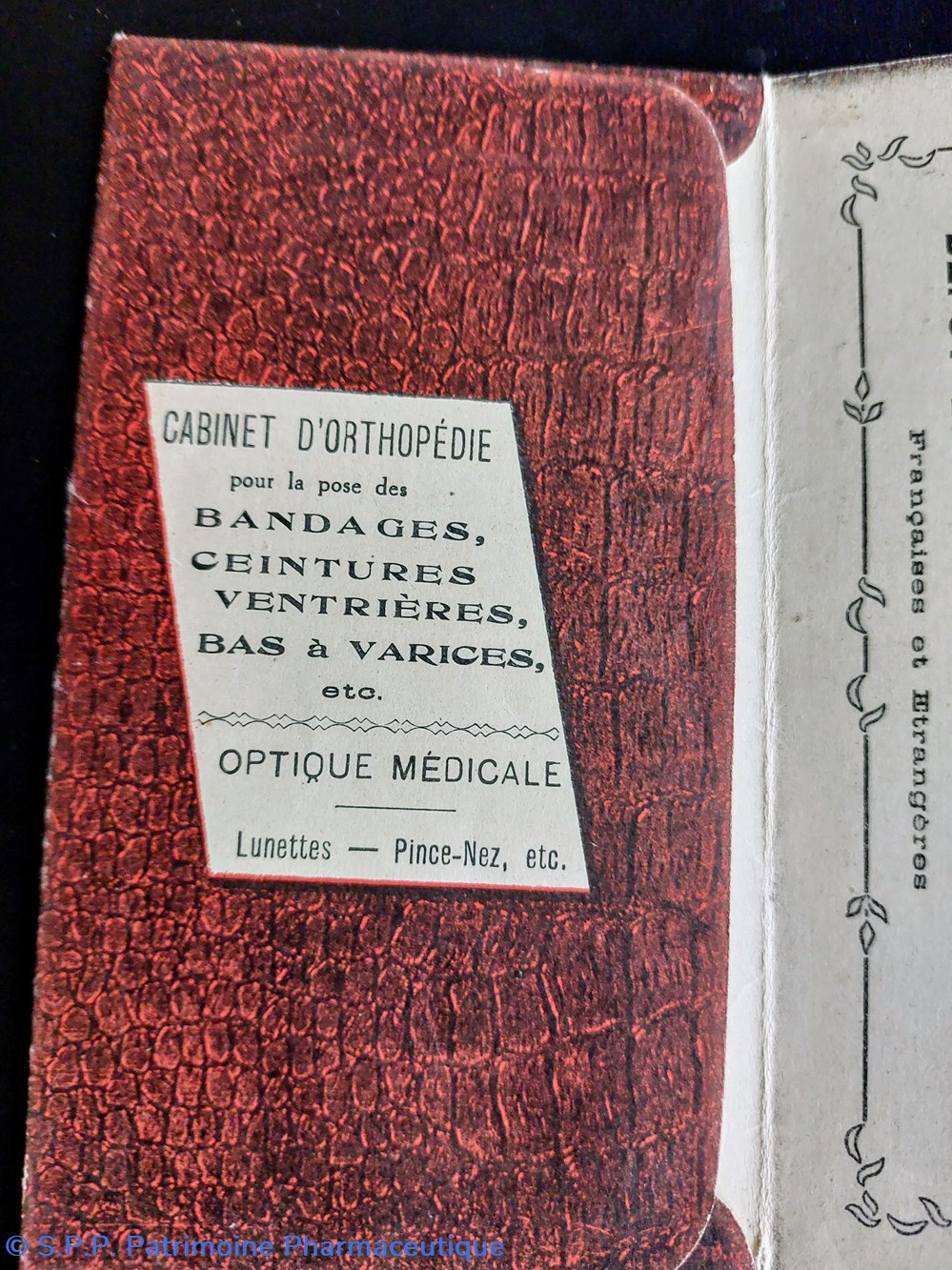 Pochette pour ordonnances P. COURSAGET 6 documents anciens pochette pour ordonnances p coursaget