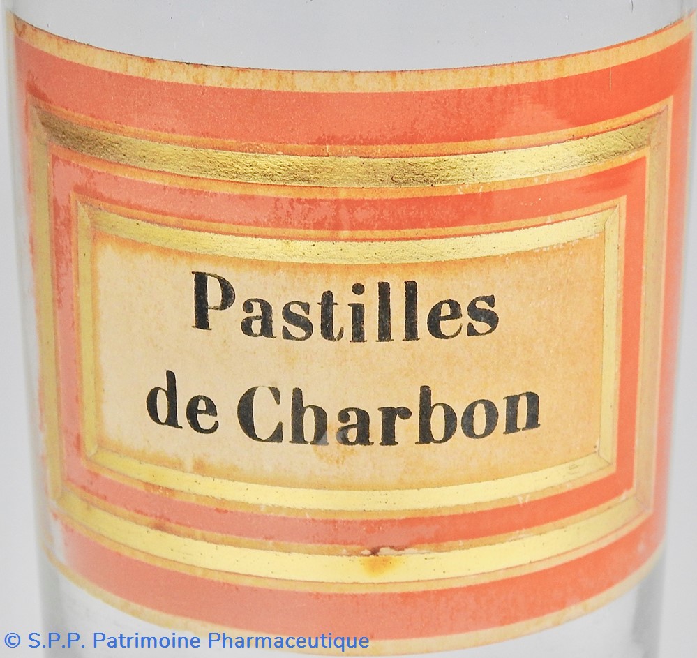 Flacon en verre petit modèle Pharmacie RAVASSE 2 science flacon en verre petit modele pharmacie ravasse