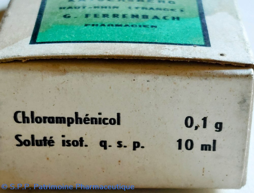 COLLYRE CHLORAMPHENICOL 1% - POS 5 science pharmacie collyre chloramphenicol 1 pos