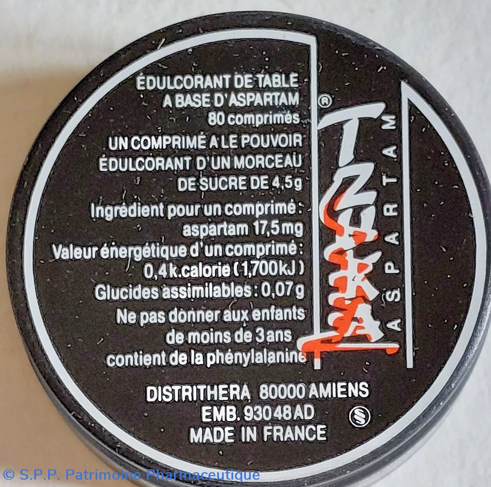 science aspartam tzuka comprimes boites de collection